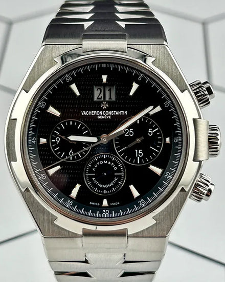 2011 Vacheron Constantin Overseas 42.5MM Black Dial Steel Bracelet (49150)