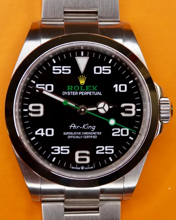 2023 Rolex Air-King 40MM Black Dial Oyster Bracelet (126900)