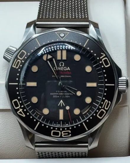 Omega Seamaster Diver 300M "007 Edition" 42MM Brown Dial Titanium Bracelet (210.90.42.20.01.001)