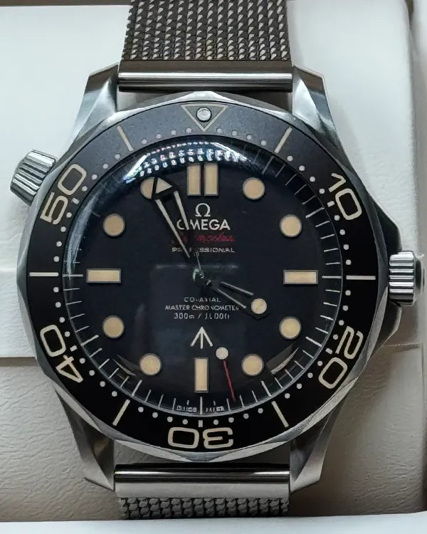 Omega Seamaster Diver 300M "007 Edition" 42MM Brown Dial Titanium Bracelet (210.90.42.20.01.001)