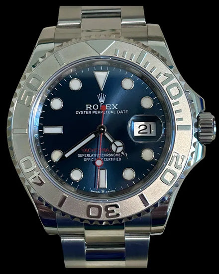 No Reserve - 2019 Rolex Yacht-Master 40MM Blue Dial Oyster Bracelet (126622)
