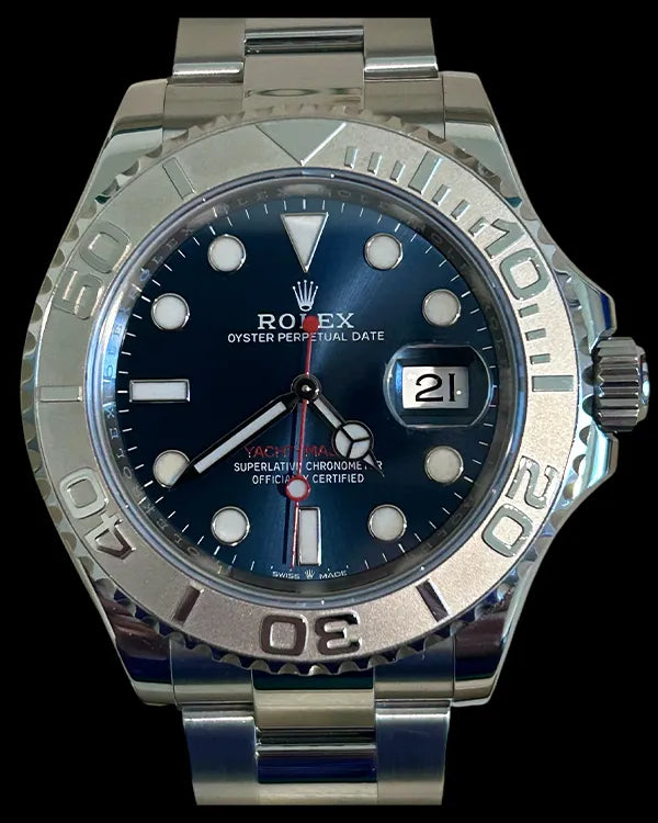 No Reserve - 2019 Rolex Yacht-Master 40MM Blue Dial Oyster Bracelet (126622)