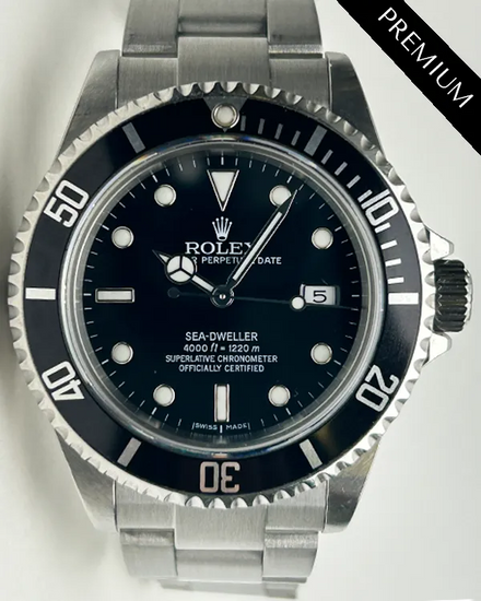 2006 (Z Serial) Rolex Sea-Dweller 40MM Black Dial Oyster Bracelet (16600T)