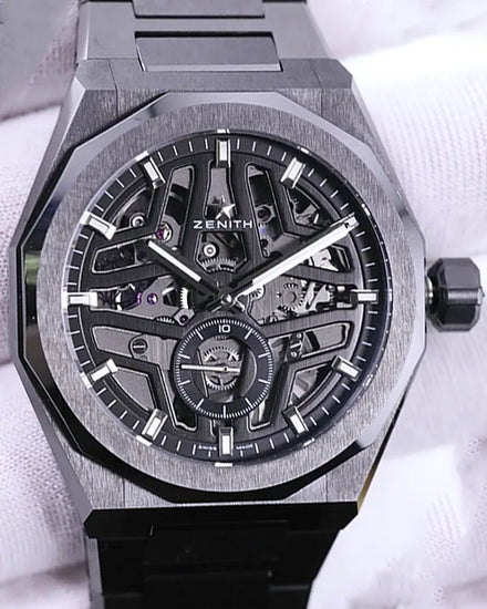 2023 Zenith Defy Skyline 41MM Skeleton Dial Ceramic Bracelet (49.9300.3620/78.I001)