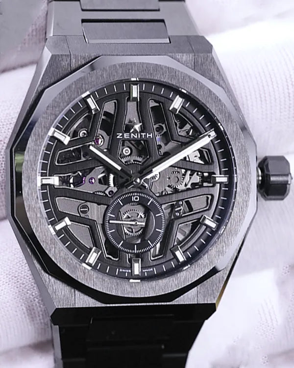 2023 Zenith Defy Skyline 41MM Skeleton Dial Ceramic Bracelet (49.9300.3620/78.I001)