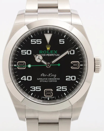 Rolex Air-King 40MM Black Dial Oyster Bracelet (116900)