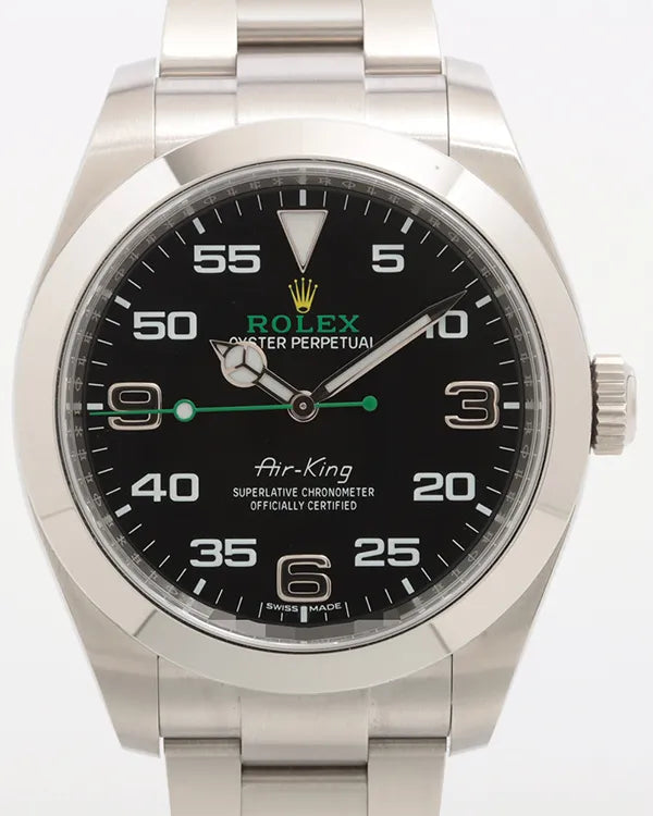 2020 Rolex Air-King 40MM Black Dial Oyster Bracelet (116900)
