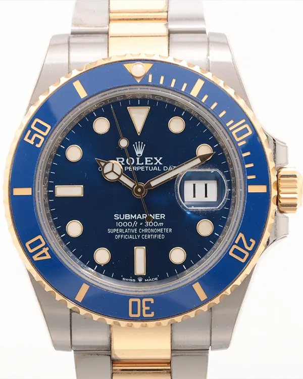 2020 Rolex Submariner Date "Bluesy" 41MM Blue Dial Two-Tone Oyster Bracelet (126613LB)