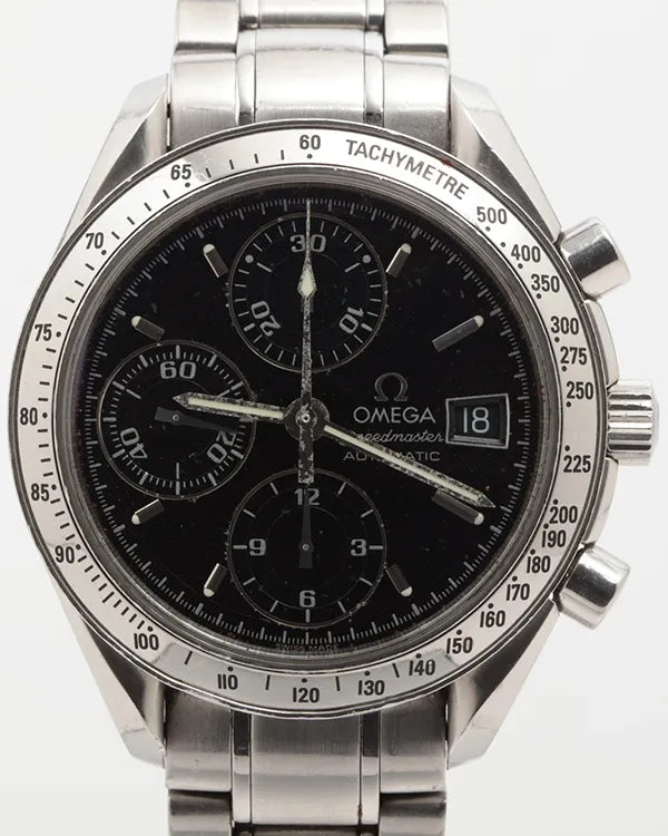 Omega Speedmaster 39MM Black Dial Steel Bracelet (3513.50.00)