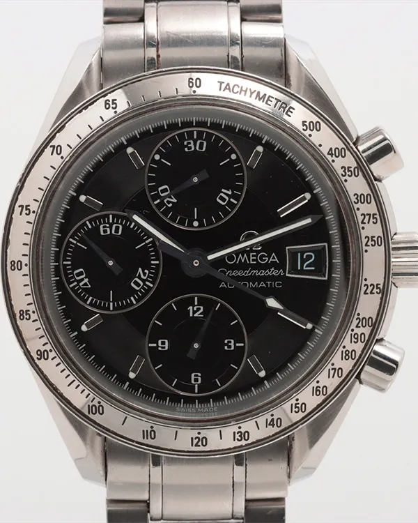 Omega Speedmaster 39MM Black Dial Steel Bracelet (3513.50.00)