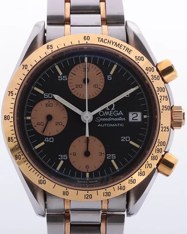 Omega Speedmaster 39MM Black Dial Two-Tone Bracelet (3316.50)