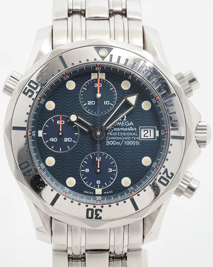 Omega Seamaster Diver 300M 41.5MM Blue Dial Steel Bracelet (2598.80.00)