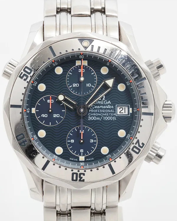 Omega Seamaster Diver 300M 41.5MM Blue Dial Steel Bracelet (2598.8)