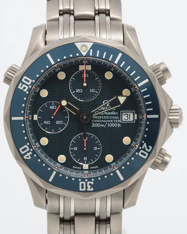 Omega Seamaster Diver 300M 41.5MM Blue Dial Titanium Bracelet (2298.80)