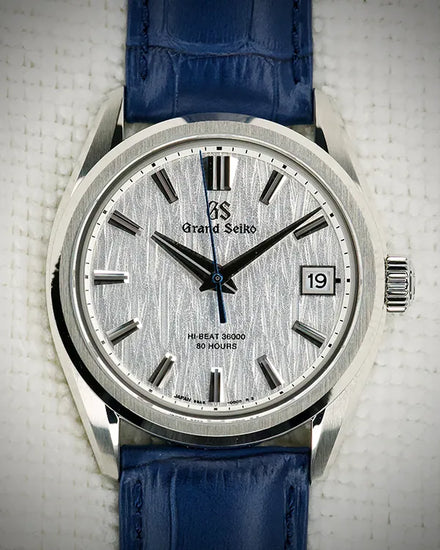 2024 Grand Seiko Evolution 9 "Shirakaba" 40MM Silver Dial Steel Bracelet (SLGH005)