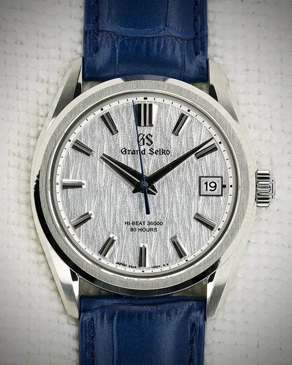 2024 Grand Seiko Evolution 9 "Shirakaba" 40MM Silver Dial Steel Bracelet (SLGH005)
