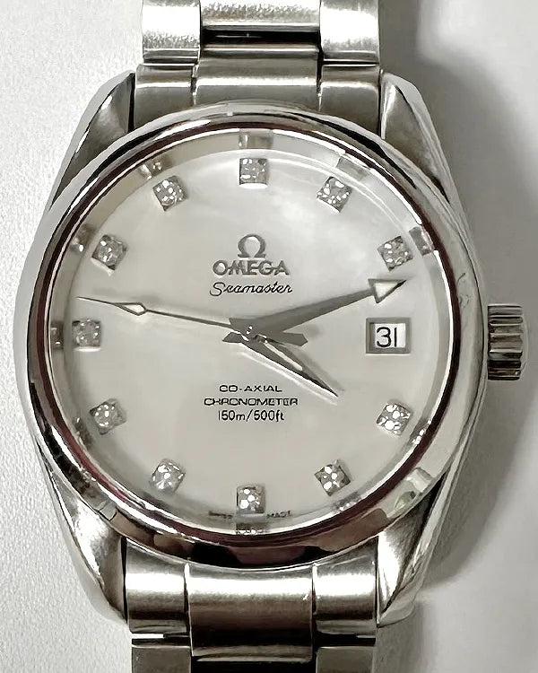 Omega Seamaster Aqua Terra 36.2MM Mother-of-Pearl Dial Steel Bracelet (2504.75)