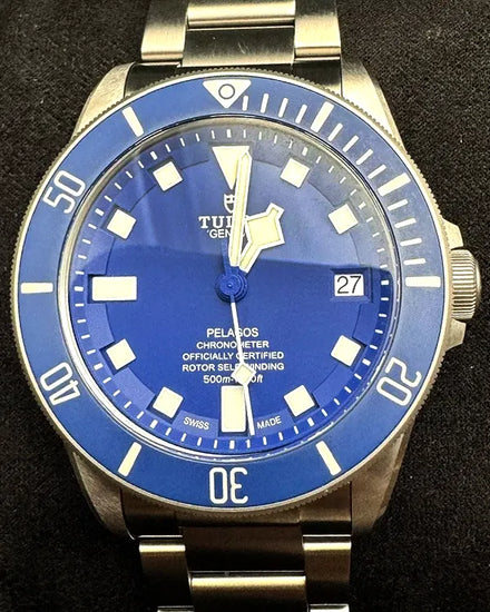 2024 Tudor Pelagos 42MM Blue Dial Titanium Bracelet (25600TB)