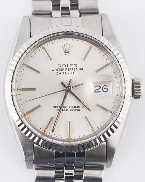 Rolex Datejust 36MM Silver Dial Jubilee Bracelet (16014)