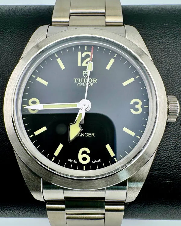 No Reserve - 2024 Tudor Ranger 39MM Black Dial Steel Bracelet (79950)