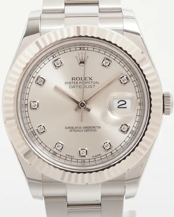 Rolex Datejust II 41MM Silver Dial Oyster Bracelet (116334)