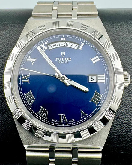 No Reserve - 2024 Tudor Royal 41MM Blue Dial Steel Bracelet (28600)