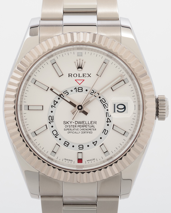 Rolex Sky-Dweller 42MM White Dial Oyster Bracelet (326934)