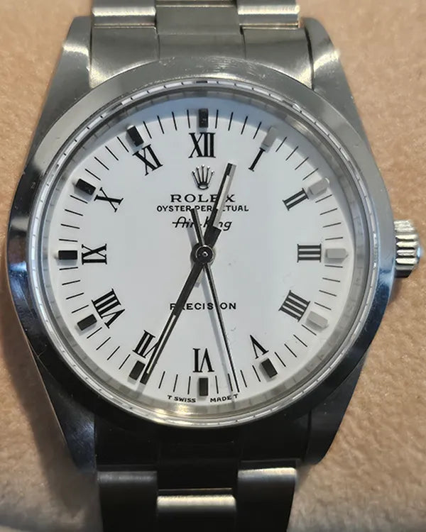 Rolex Air-King 34MM White Dial Oyster Bracelet (14000)