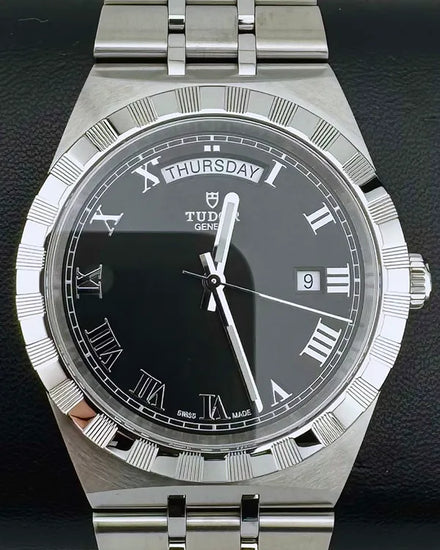 No Reserve - 2025 Tudor Royal 41MM Black Dial Steel Bracelet (28600)