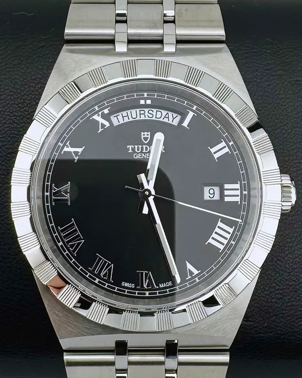 No Reserve - 2025 Tudor Royal 41MM Black Dial Steel Bracelet (28600)