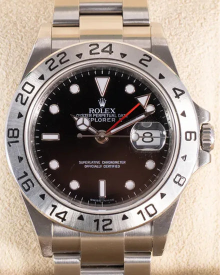 2008 Rolex Explorer II 40MM Black Dial Oyster Bracelet (16570)