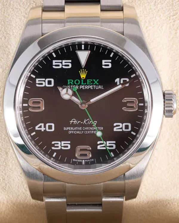 2017 Rolex Air-King 40MM Black Dial Oyster Bracelet (116900)