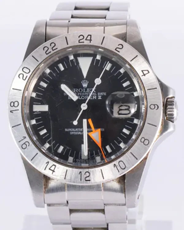 Rolex Explorer II "Steve McQueen" 40MM Black Dial Oyster Bracelet (1655)