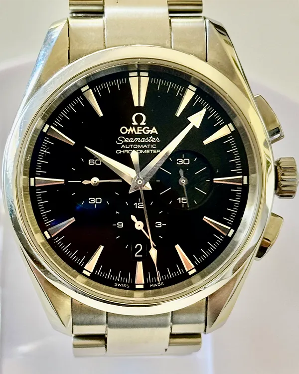 Omega Seamaster Aqua Terra 42.2MM Black Dial Steel Bracelet (2512.50.00)