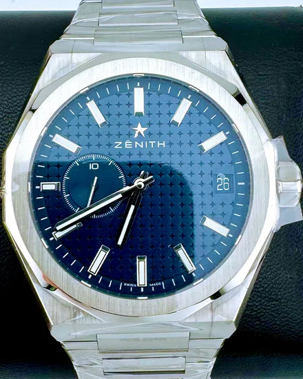 No Reserve - 2025 Zenith Defy Skyline 41MM Blue Dial Steel Bracelet (03.9300.3620/51.I001)