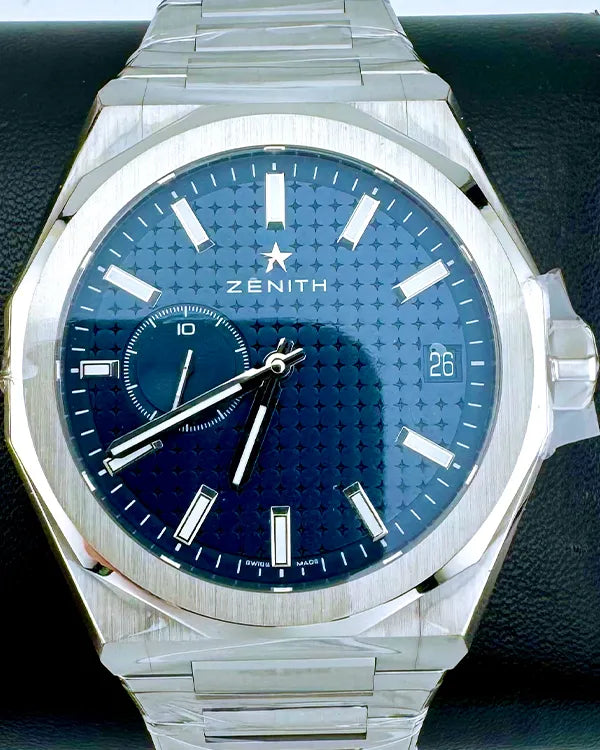 No Reserve - 2025 Zenith Defy Skyline 41MM Blue Dial Steel Bracelet (03.9300.3620/51.I001)