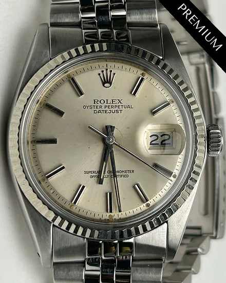 Rolex Datejust 36MM Silver Dial Jubilee Bracelet (1601)