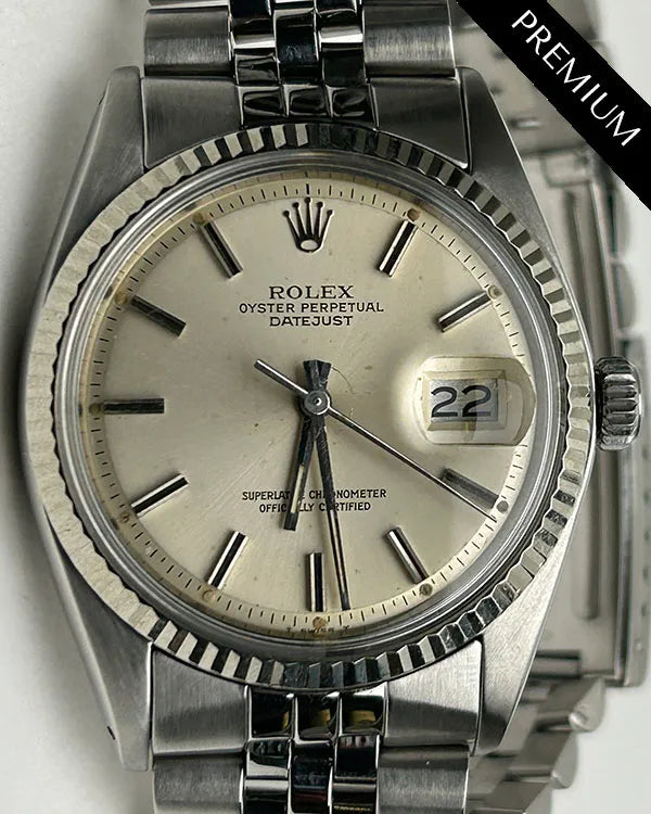 Rolex Datejust 36MM Silver Dial Jubilee Bracelet (1601)