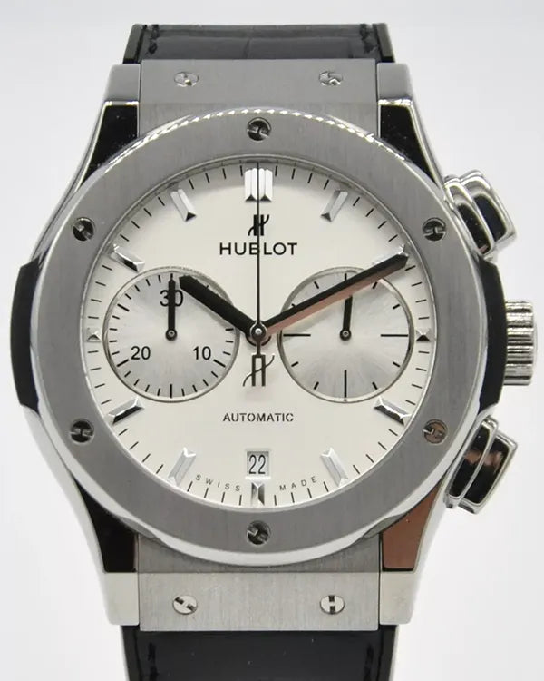 2019 Hublot Classic Fusion 45MM Opaline Dial Leather Strap (521.NX.2611.LR)