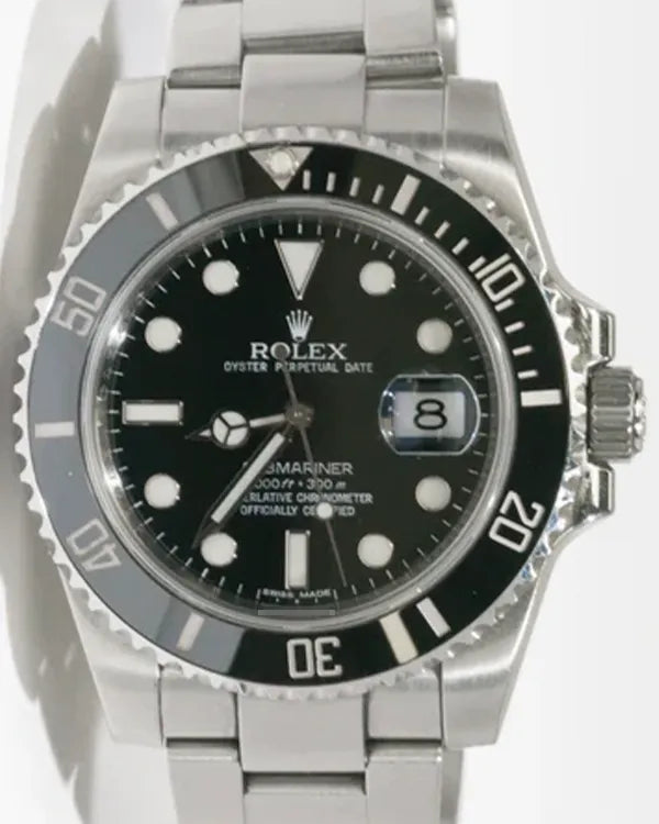 2011 Rolex Submariner Date 40MM Black Dial Oyster Bracelet (116610LN)