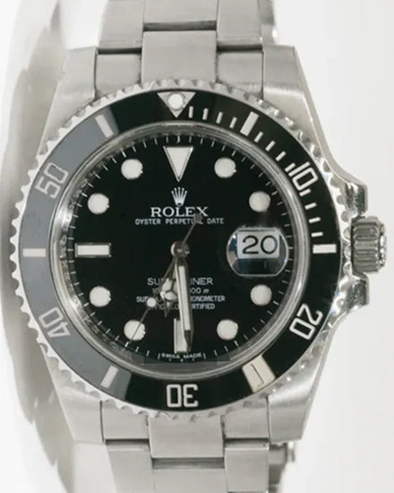 2011 Rolex Submariner Date 40MM Black Dial Oyster Bracelet (116610LN)