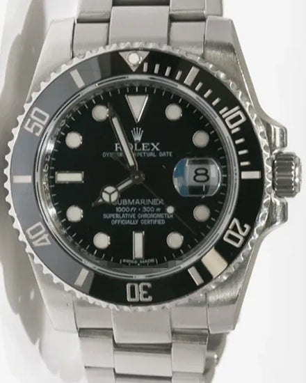 2011 Rolex Submariner Date 40MM Black Dial Oyster Bracelet (116610LN)