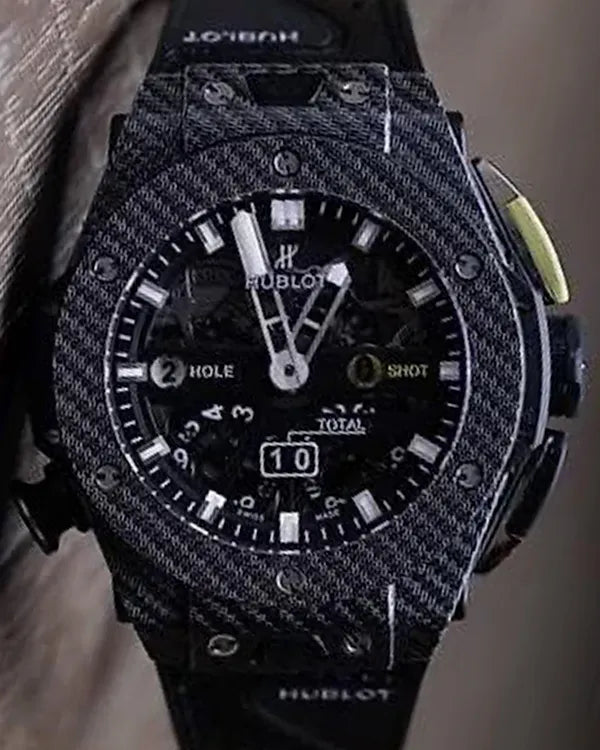 2024 Hublot Big Bang Unico "Golf" 45MM Skeleton Dial Leather Strap (416.YT.1120.VR)