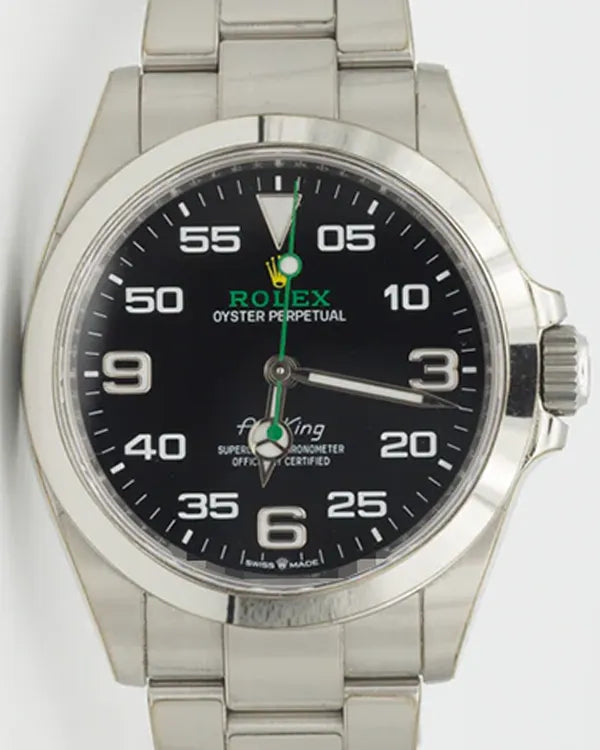 Rolex Air-King 40MM Black Dial Oyster Bracelet (126900)