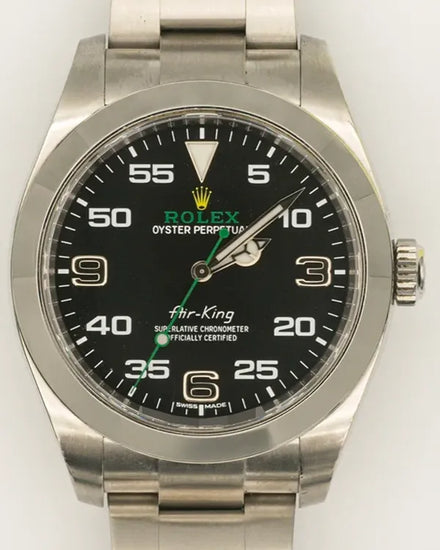 2020 Rolex Air-King 40MM Black Dial Oyster Bracelet (116900)