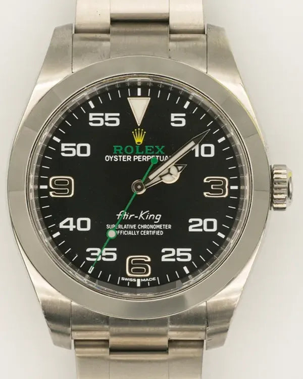 2020 Rolex Air-King 40MM Black Dial Oyster Bracelet (116900)