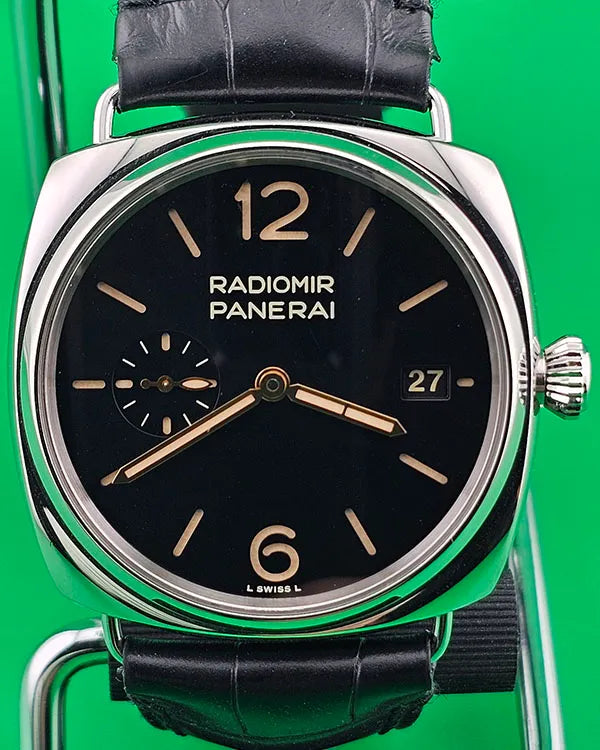 2022 Panerai Radiomir 40MM Black Dial Leather Strap (PAM01294)