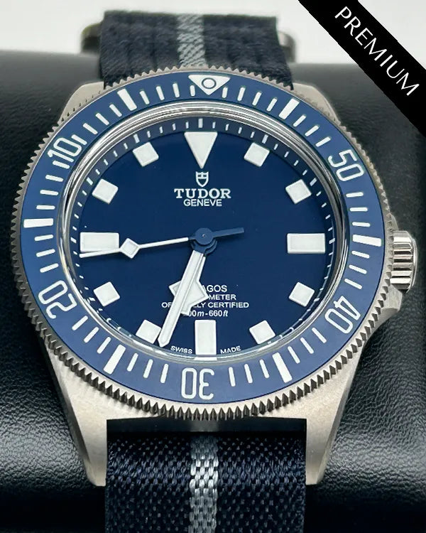 2024 Tudor Pelagos FXD 42MM Blue Dial Textile Strap (25707B/24)