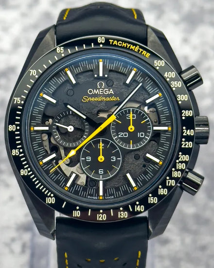2019 Omega Speedmaster Dark Side of the Moon "Apollo 8" 44.25MM Black Dial Leather Strap (311.92.44.30.01.001)