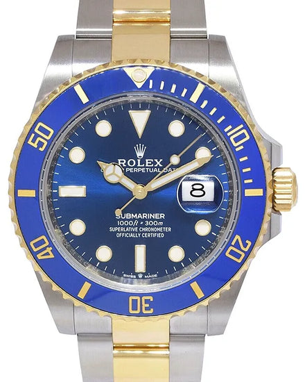 Rolex Submariner Date "Bluesy" 41MM Blue Dial Two-Tone Oyster Bracelet (126613LB)